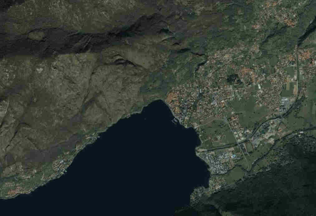 Vista aerea Porlezza